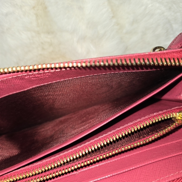 Pink Prada Bow Wallet w box - Picture 9 of 14